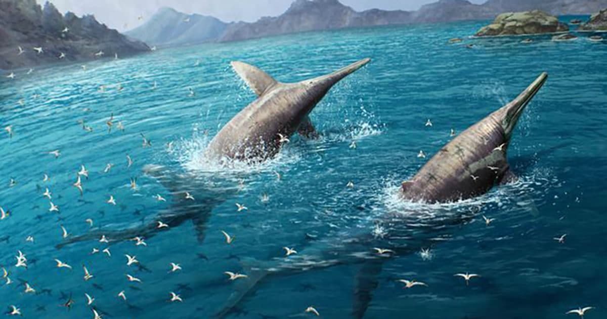 202-Million-Year-Old Ichthyosaur the Size of a Blue Whale May the World’s Largest Marine Reptile